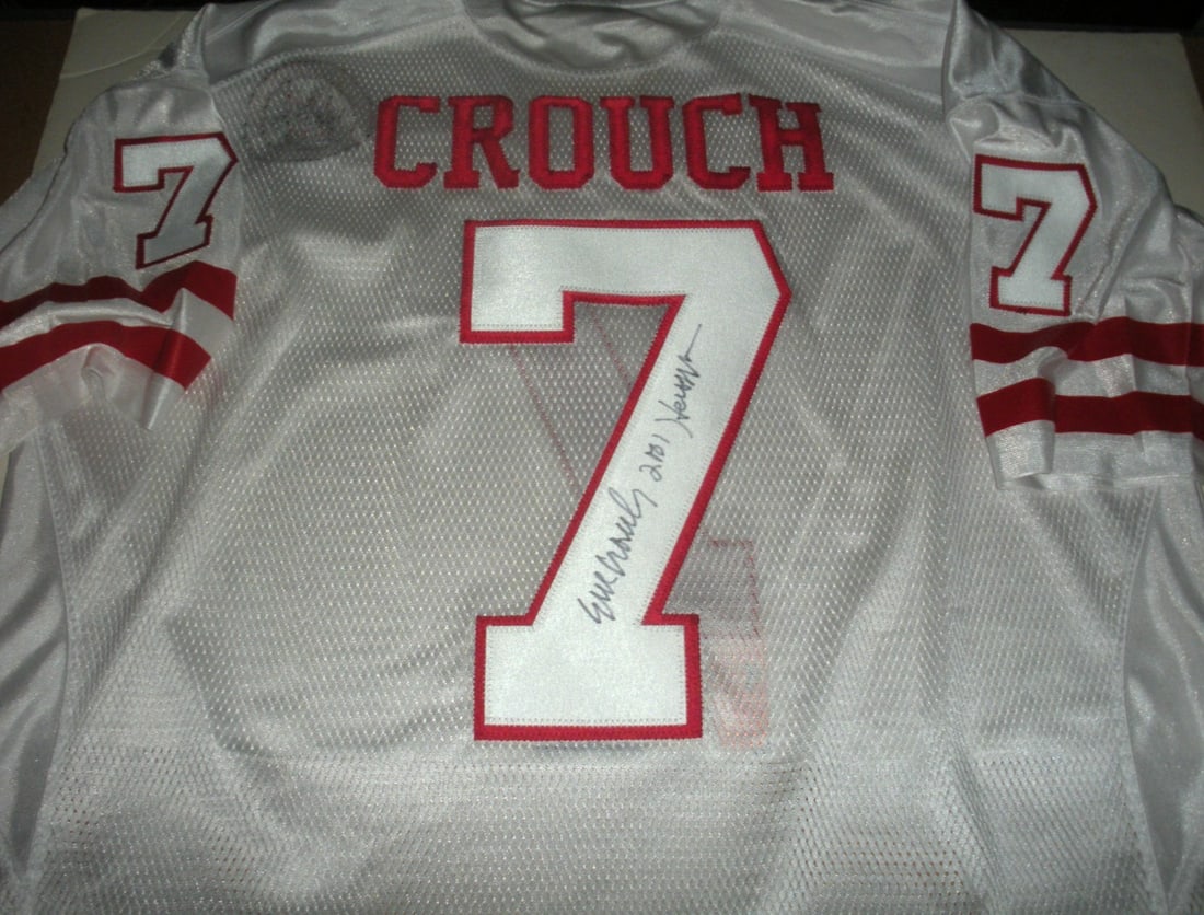 Signed Adidas Nebraska Cornhuskers Jersey Eric Crouch With COA (1 of 2)