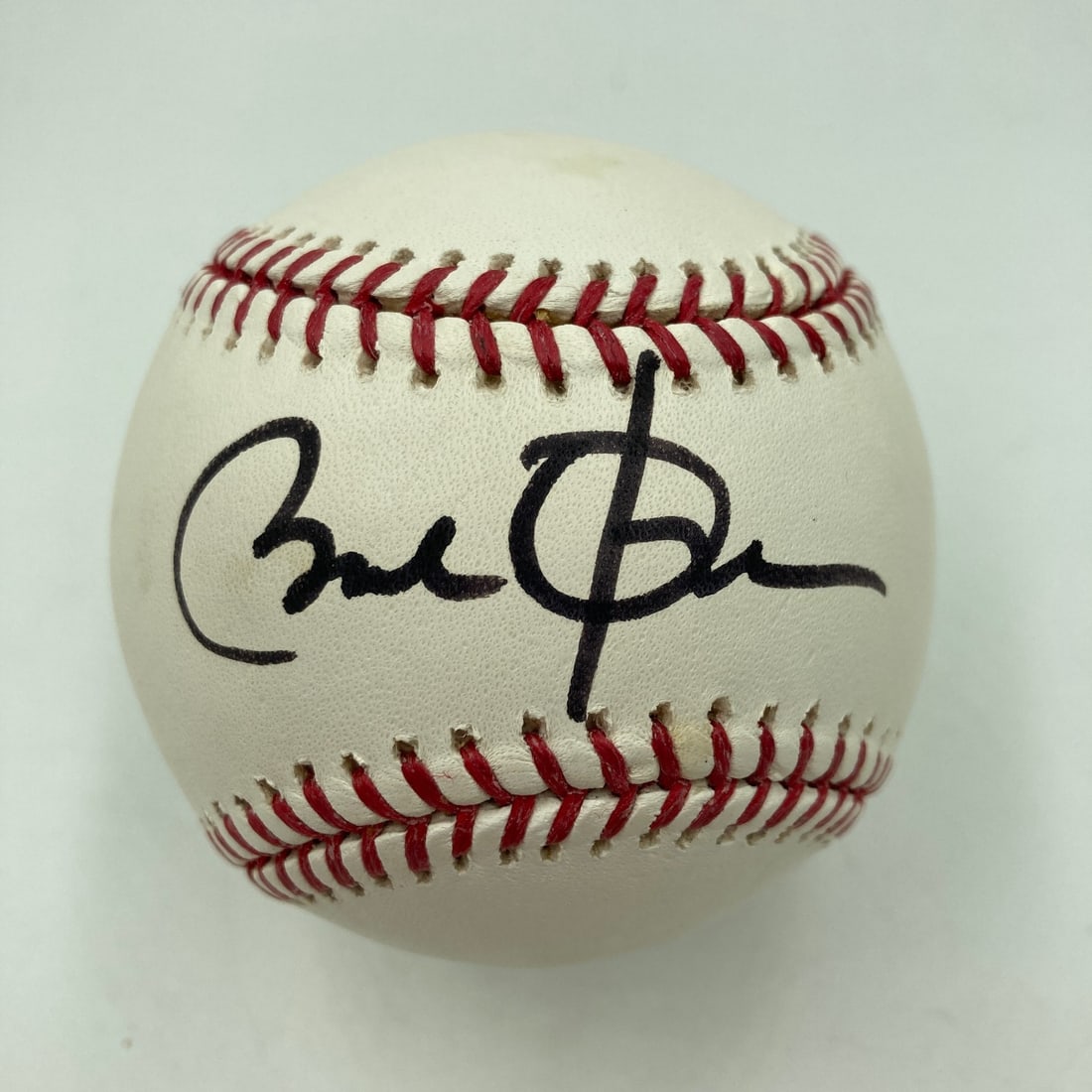 Barack Obama Autographed MLB Baseball PSA DNA Gem Mint 10 Signature: Barack Obama Autographed MLB Baseball PSA DNA Gem Mint 10 Signature This is an Official Major League Baseball (Selig) signed by Barack Obama, the 44th President of the United States. The baseball feat