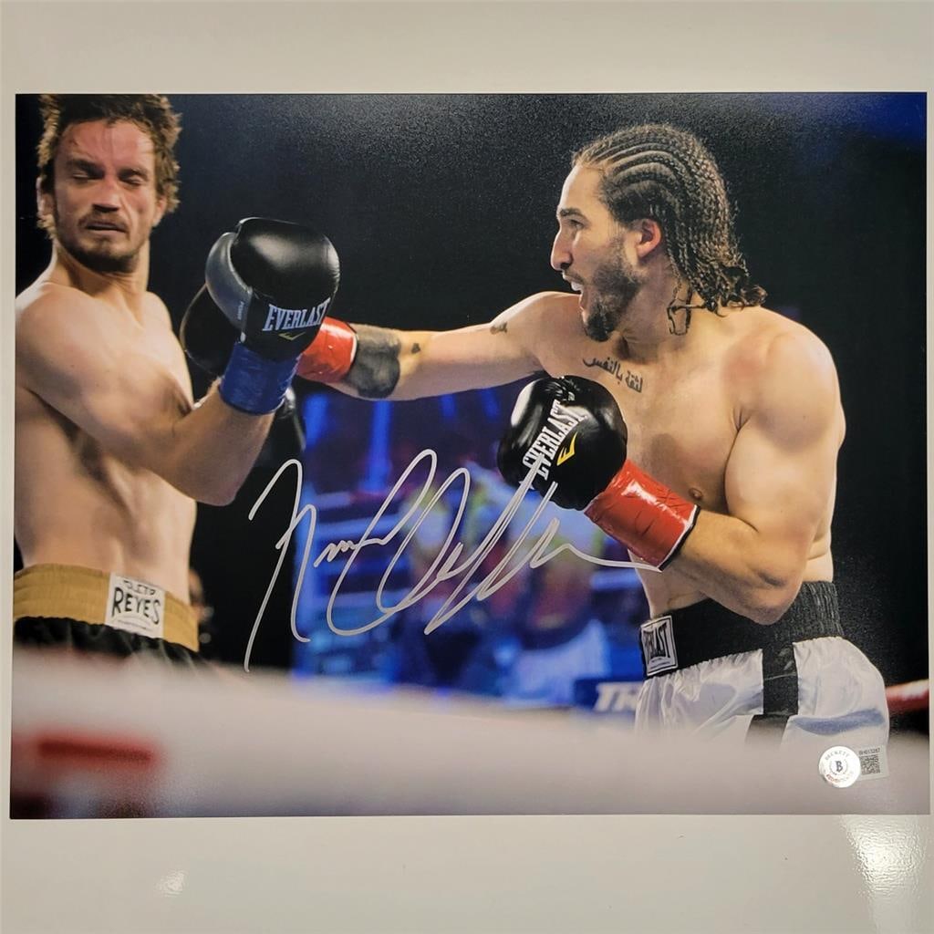 11x14 Nico Ali Walsh Autographed Boxing Photograph with Beckett Hologram (1 of 3)