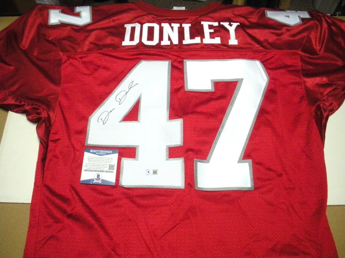 Rawlings Jersey Signed by Doug Donley with Beckett COA Ohio State (1 of 2)