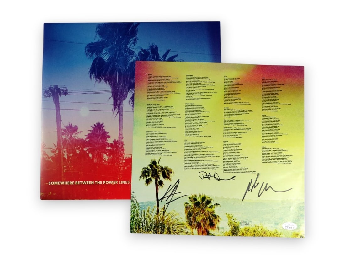 Dogstar Signed Album Insert Keanu Reeves Robert Mailhouse Bret Domrose JSA Authenticated (1 of 4)