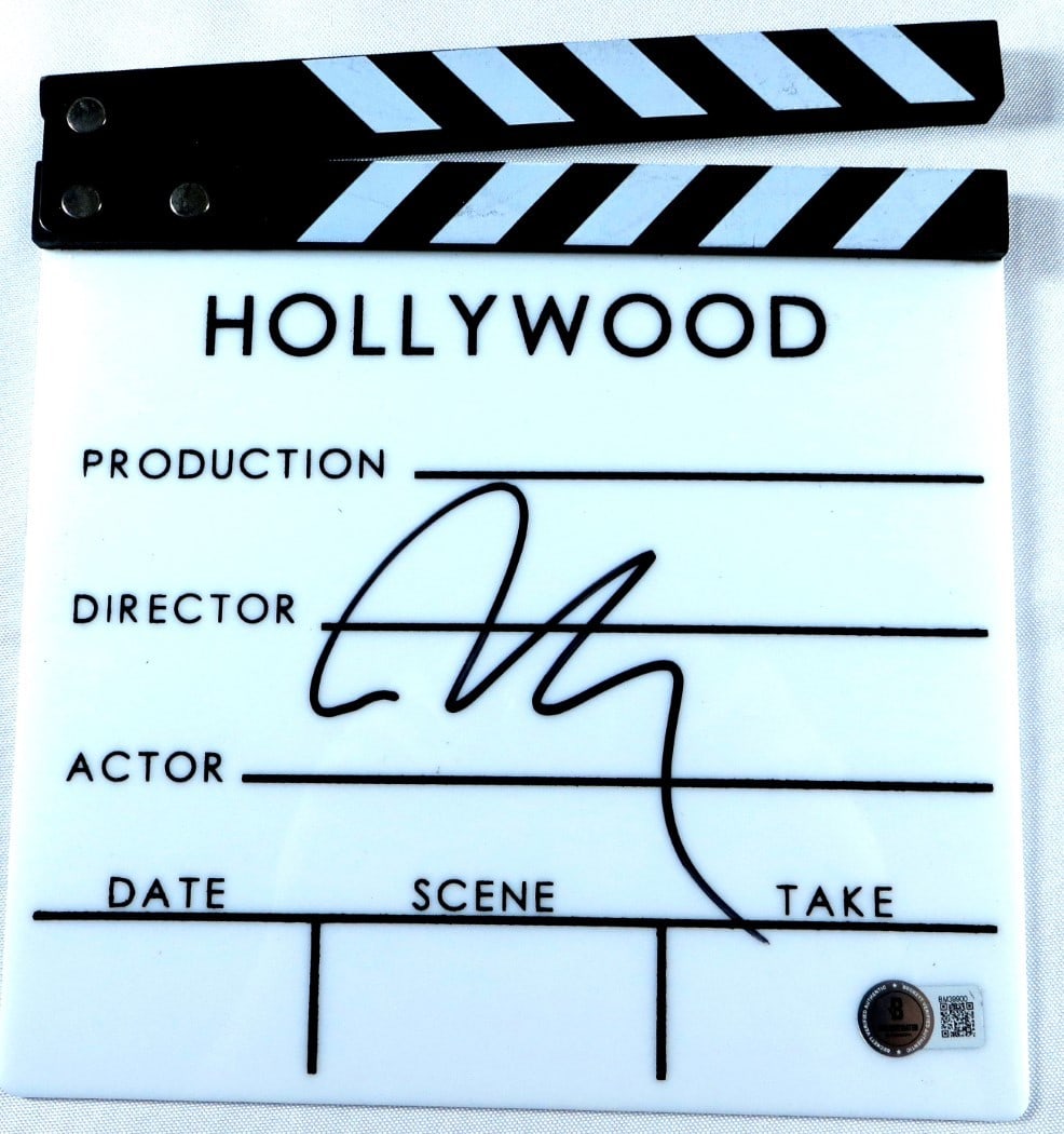 Movie Clapper Signed by Michael Mann with Beckett Authentication (1 of 3)