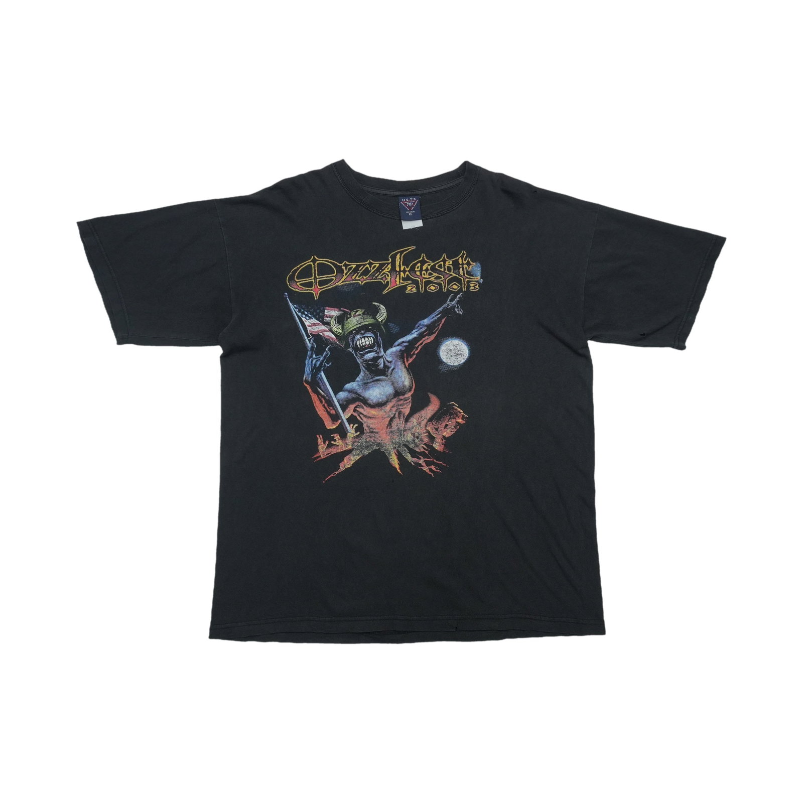 Vintage 2003 Ozzfest black cotton tour tee XL (1 of 10)