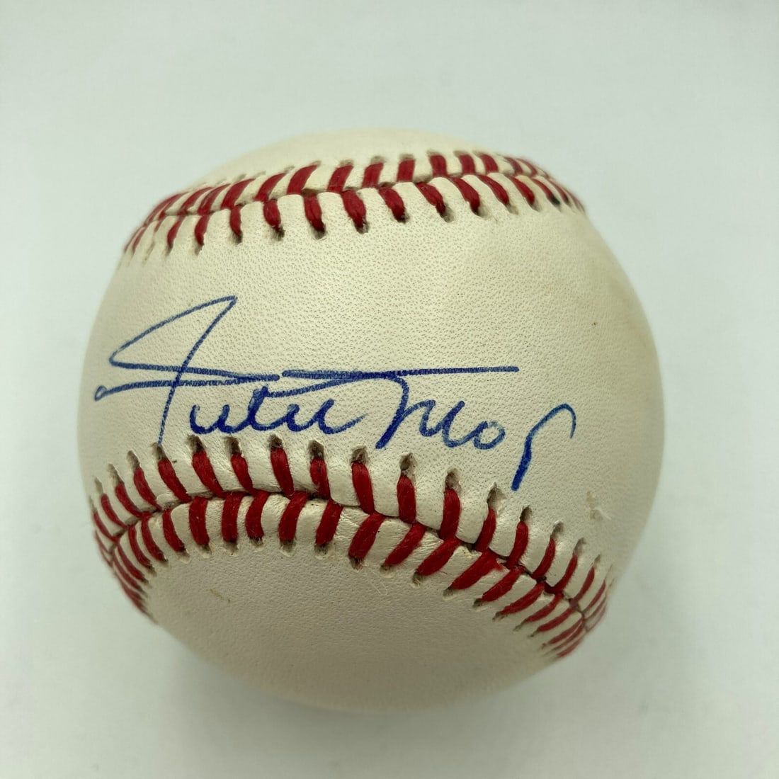 Willie Mays Autographed Official National League Baseball PSA DNA COA (1 of 3)
