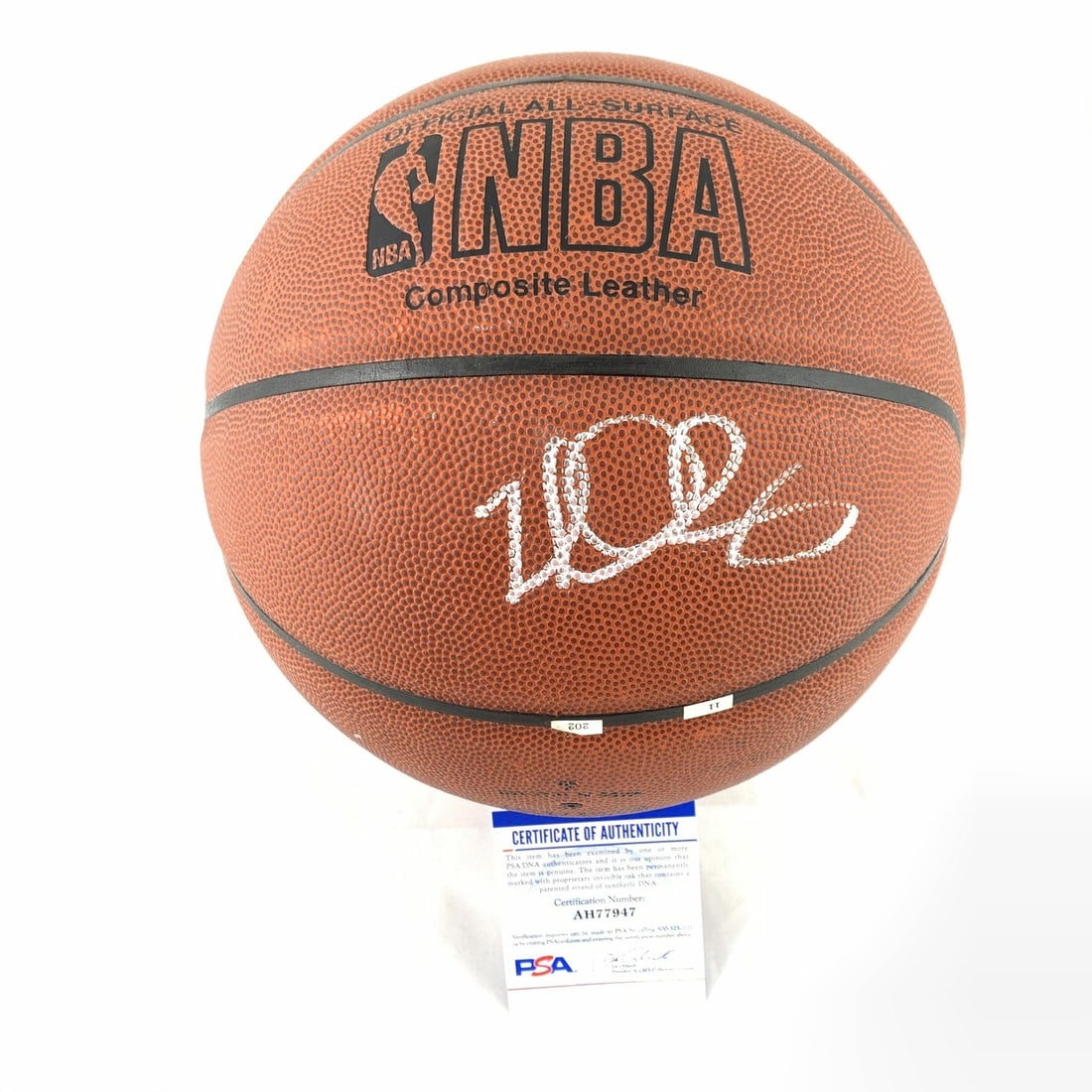 Mike Dunleavy Signed Spalding Basketball PSA/DNA Golden State Warriors (1 of 2)