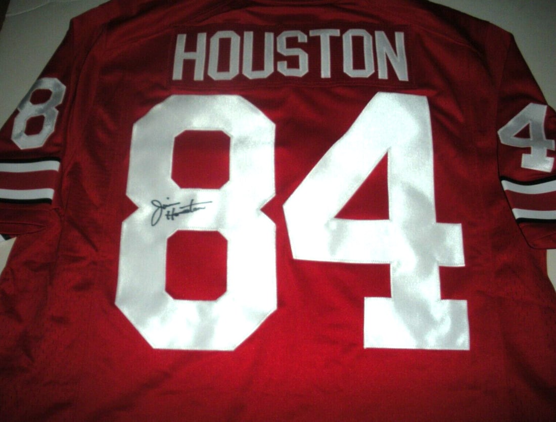 Nike Ohio State Buckeyes Jersey Signed by Jim Houston with COA (1 of 2)