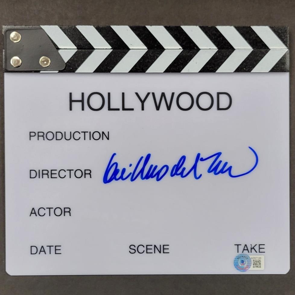 Director Clapboard Signed by Guillermo del Toro Beckett Authenticated (1 of 2)