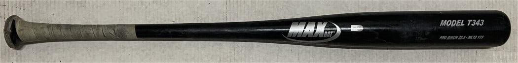 Scott Van Slyke Dodgers Pro Birch MAX Game Bat With MLB Authentication (1 of 8)