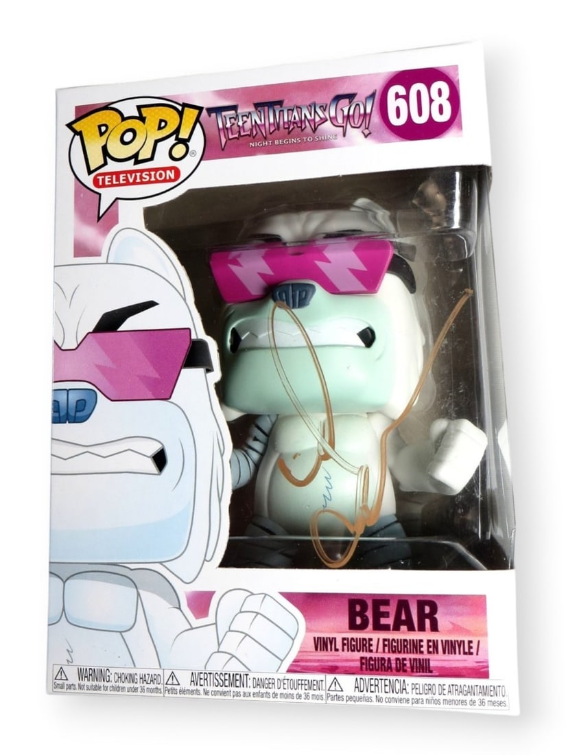 JSA Certified CeeLo Green Funko Pop Teen Titans Go Bear Gold (1 of 3)
