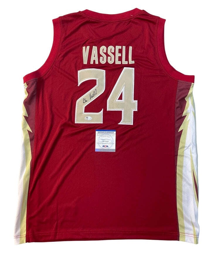 Devin Vassell Autographed Jersey PSA/DNA Florida State Basketball (1 of 2)