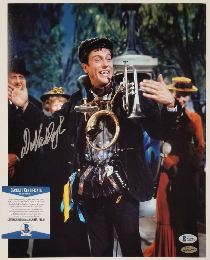 Mary Poppins 11x14 Photograph Signed by Dick Van Dyke Beckett COA (1 of 1)
