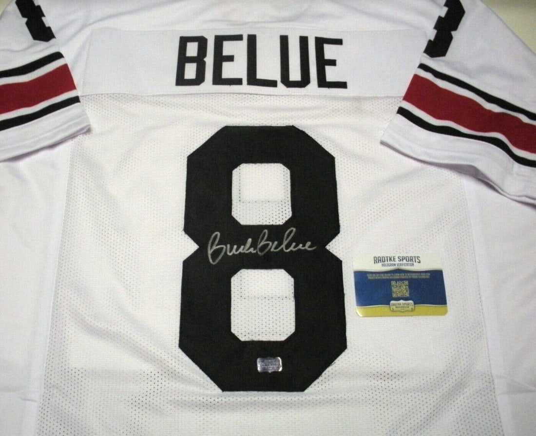 Buck Belue Autographed Georgia 1980 Champions Jersey With Radtke COA (1 of 2)