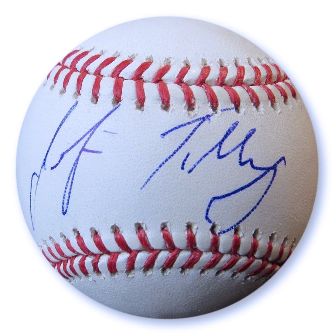 Baseball Signed by Jennifer Tilly Authenticated by JSA: Baseball Signed by Jennifer Tilly Authenticated by JSA This is a baseball autographed by Jennifer Tilly, known for her roles in Family Guy and Chucky. The autograph has been authenticated by James Spe