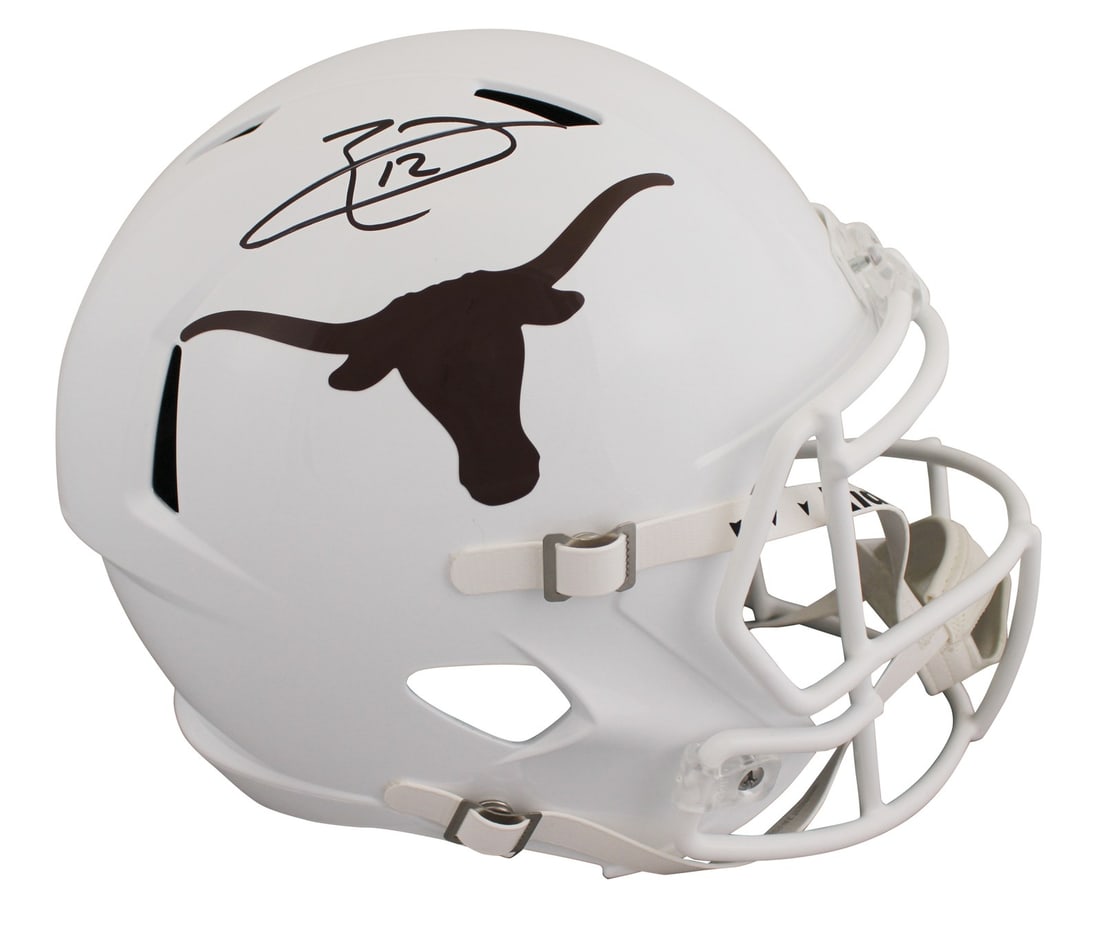 Earl Thomas Signed Texas Longhorns Full Size Helmet BAS Authenticated (1 of 3)