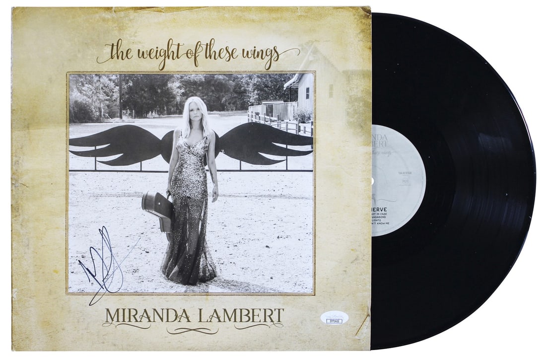 Miranda Lambert Autographed The Weight of These Wings Album With JSA COA (1 of 4)