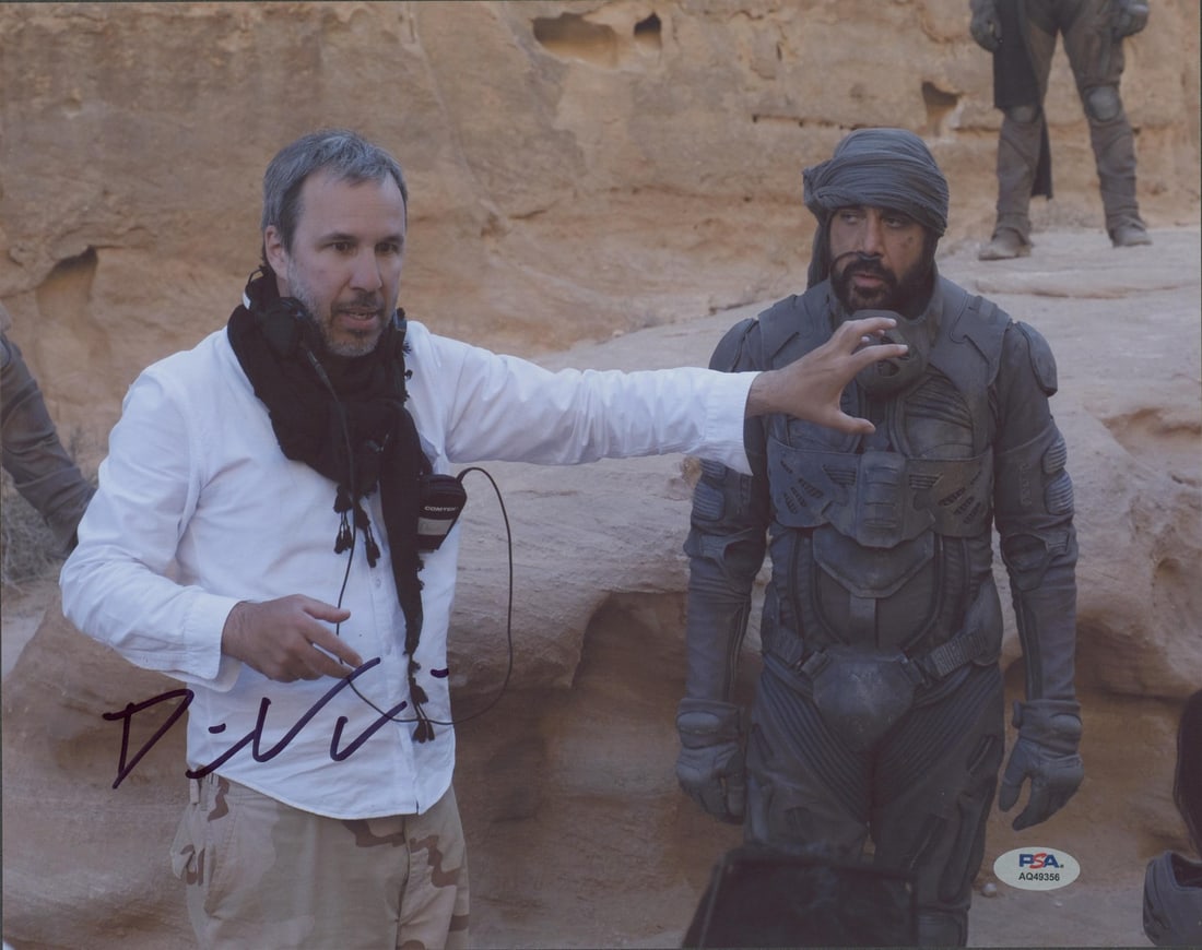 Denis Villeneuve signed Dune 11x14 horizontal photo PSA DNA (1 of 1)