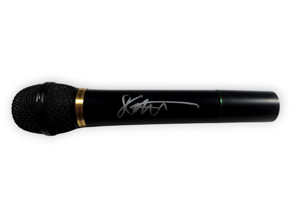 Authentic Microphone Hand Signed by Xzibit with JSA Authentication: Authentic Microphone Hand Signed by Xzibit with JSA Authentication This is an original microphone autographed by rapper and actor Xzibit. The signature has been authenticated by James Spence Authentic