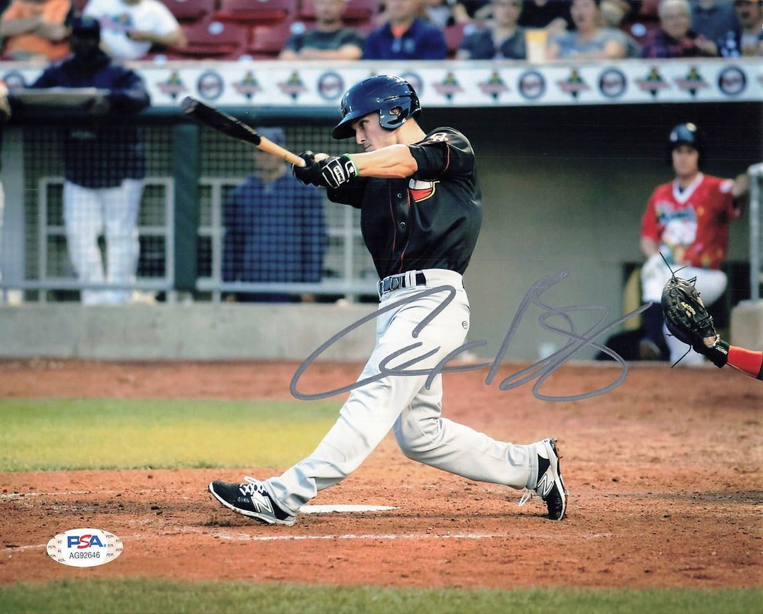 PSA Authenticated Alex Bregman Autograph 8x10 Houston Astros Baseball Photo: PSA Authenticated Alex Bregman Autograph 8x10 Houston Astros Baseball Photo This is a professionally printed 8x10 photograph featuring Alex Bregman of the Houston Astros. The photo is signed by Alex B