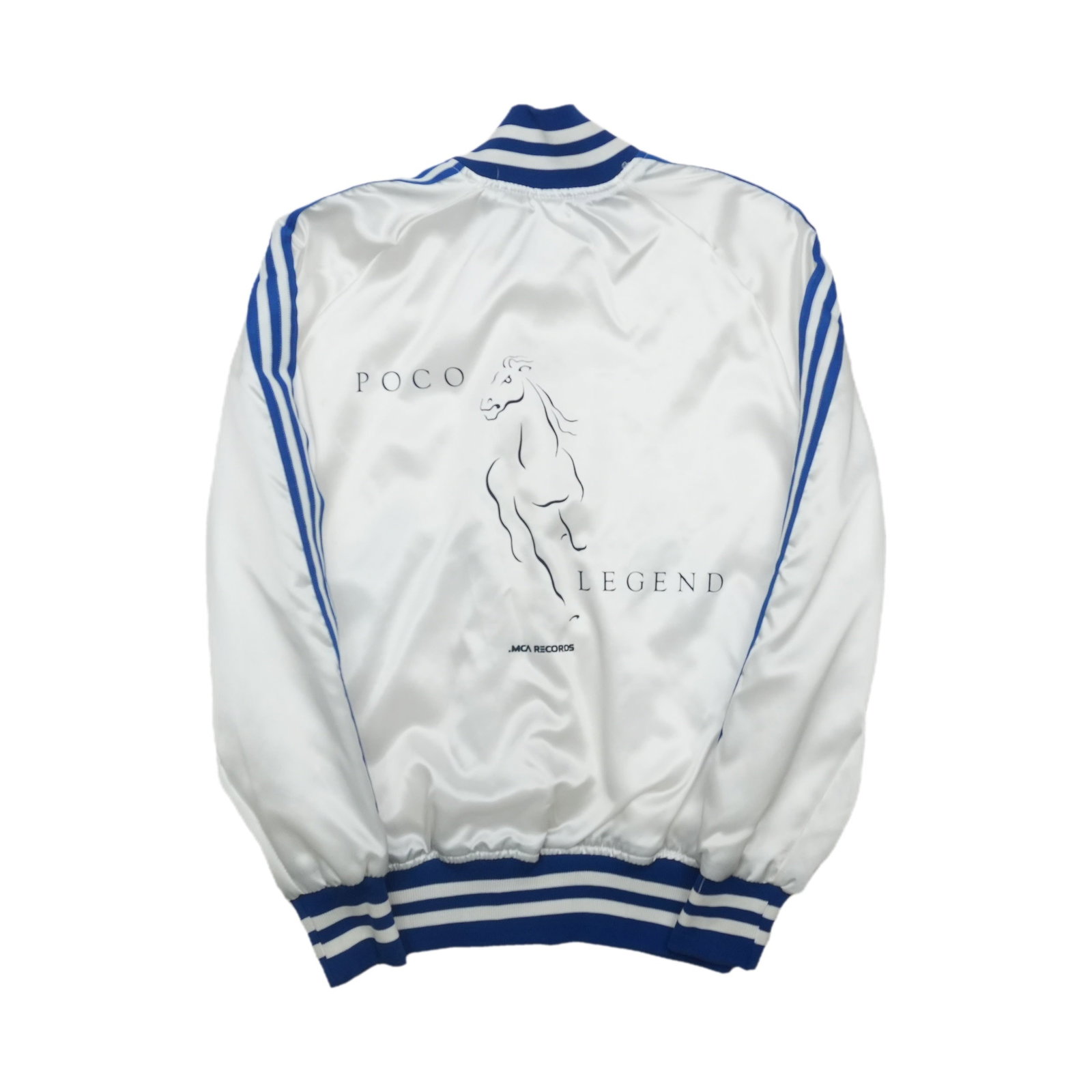Vintage White Satin Poco MCA Records Jacket 1978 Small (1 of 4)