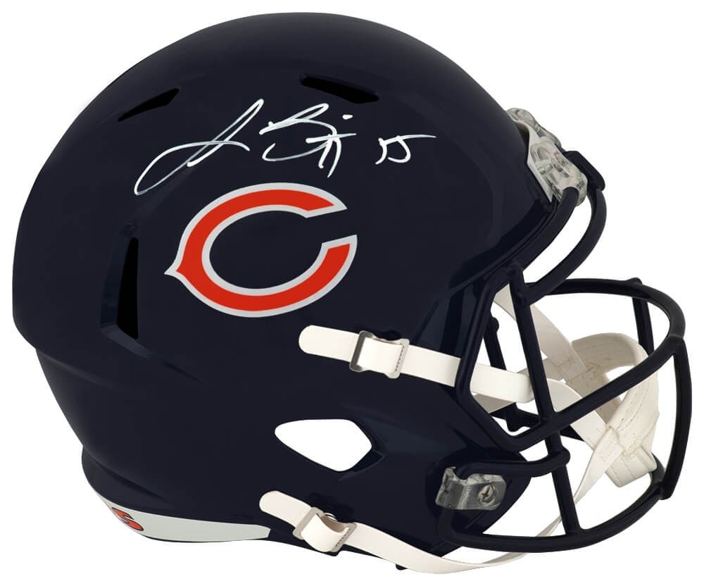 Chicago Bears White Riddell Full Size Helmet Signed by Lance Briggs with COA (1 of 1)