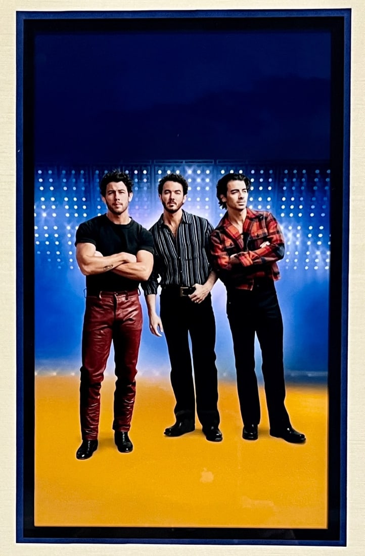 Jonas Brothers Signed CD Insert Custom Framed Display JSA Authenticated - 2
