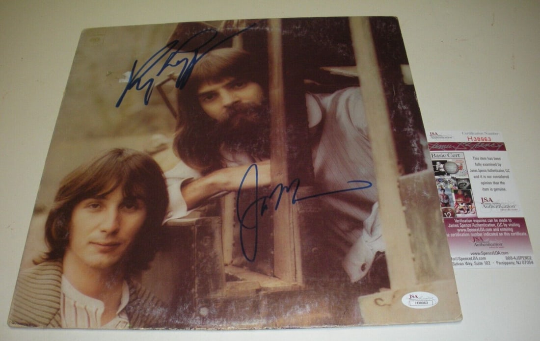 Signed Mother Lode Album by Kenny Loggins Jim Messina with JSA COA: Signed Mother Lode Album by Kenny Loggins Jim Messina with JSA COA This is an original LP record album of "Mother Lode" signed by Kenny Loggins and Jim Messina. The item is pre-owned and comes from th