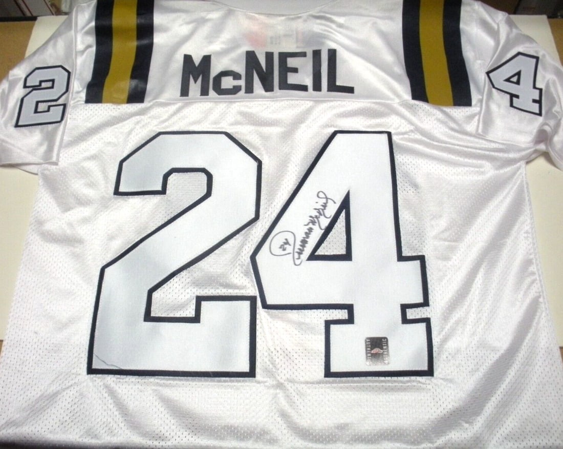 Adidas Authentic Jersey Signed by Freeman McNeil With COA (1 of 2)