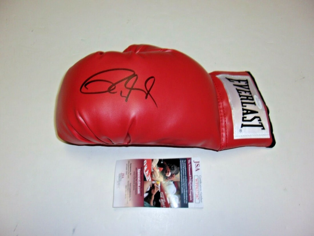 Signed Roy Jones Jr Boxing Glove with JSA COA and 1990s Fighter Recognition (1 of 1)