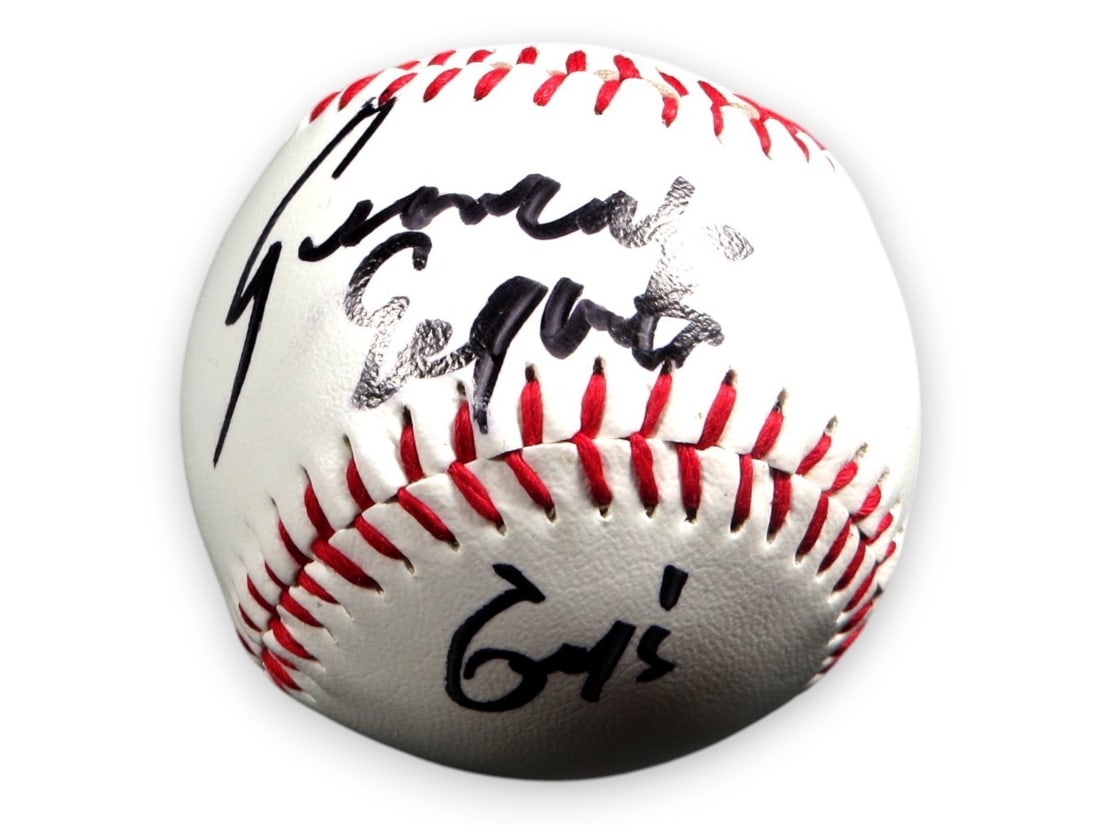 Baseball Signed by Giancarlo Esposito Gus Breaking Bad Beckett Authenticated: Baseball Signed by Giancarlo Esposito Gus Breaking Bad Beckett Authenticated This baseball is autographed by Giancarlo Esposito, renowned for his role as "Gus" in Breaking Bad. The signature has been 