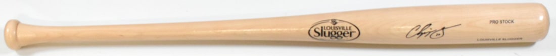 Louisville Slugger Bat Signed by Chipper Jones Atlanta Braves (1 of 2)