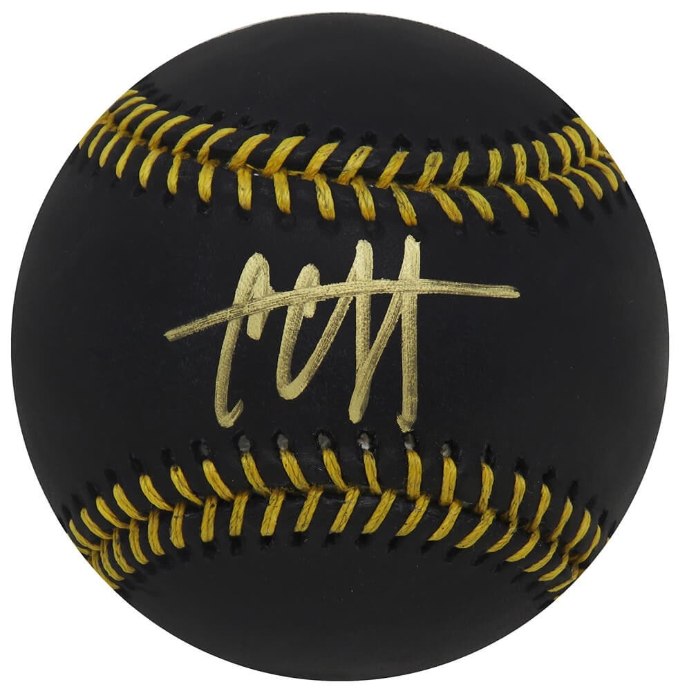 C.C. Sabathia Signed Rawlings Black MLB Baseball with COA (1 of 1)