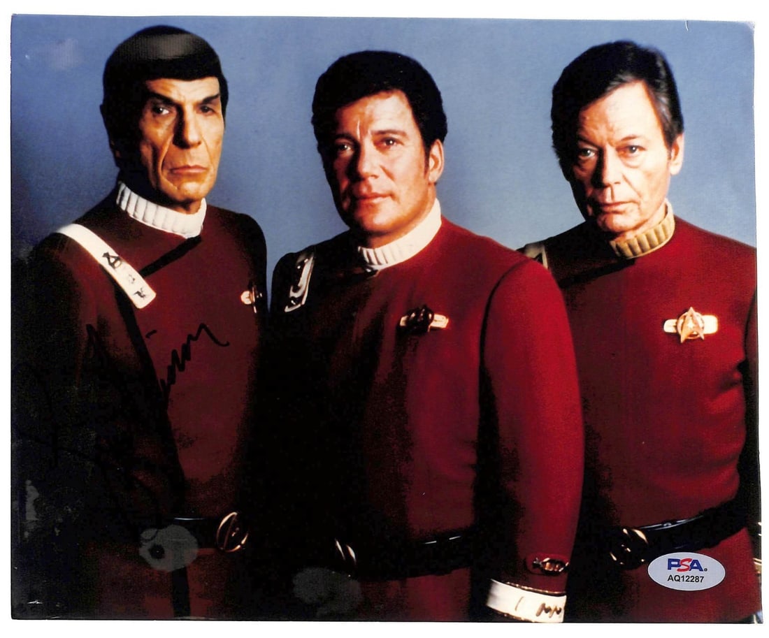 Star Trek 8x10 Photograph Signed by Leonard Nimoy with PSA/DNA Authentication (1 of 1)