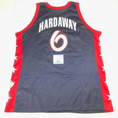 Autographed Penny Hardaway Team USA Jersey PSA DNA (1 of 4)