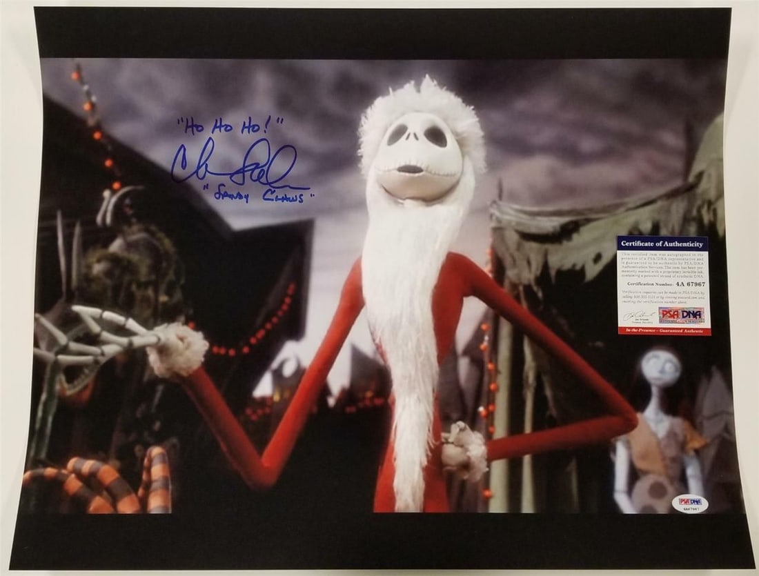 Jack Skellington 16x20 Photo Signed by Chris Sarandon PSA Authenticated (1 of 1)