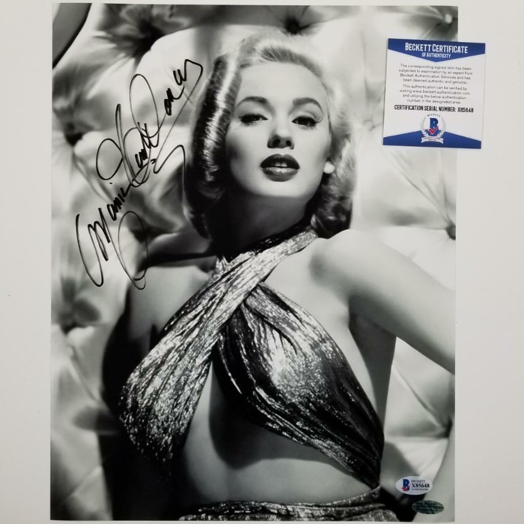 11x14 Mamie Van Doren Autographed Photo Beckett Certified (1 of 1)