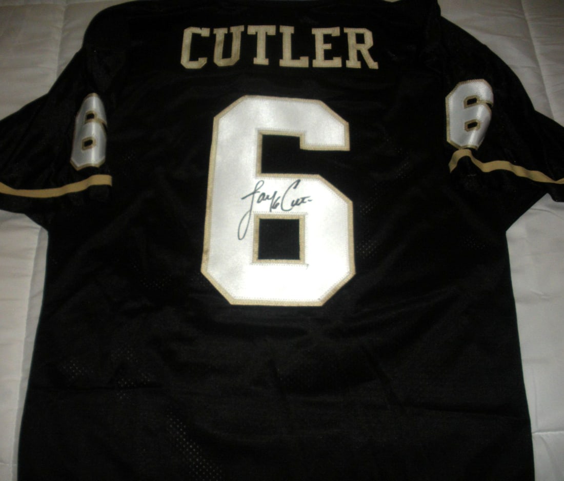Signed Wilson Jersey Jay Cutler Vanderbilt Commodores With COA (1 of 2)