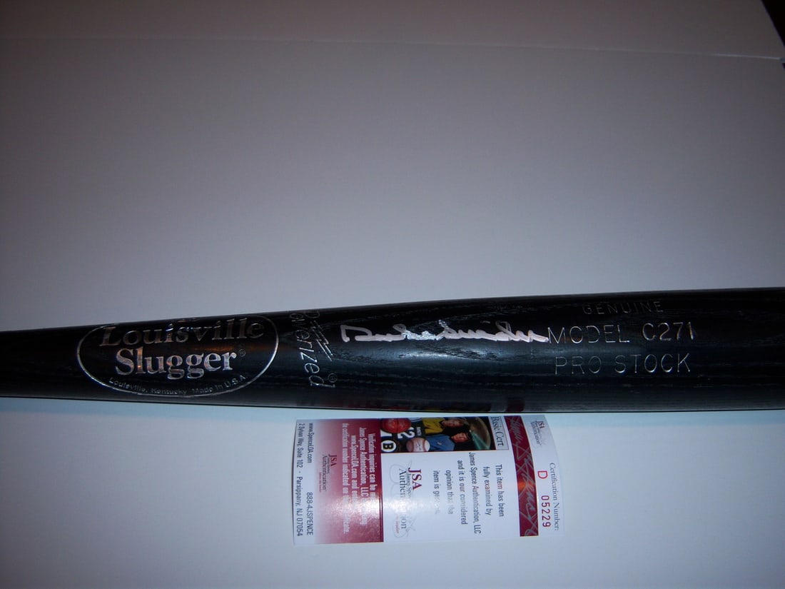 Signed Game Used Baseball Bat Linked to Duke Snider with JSA COA (1 of 2)
