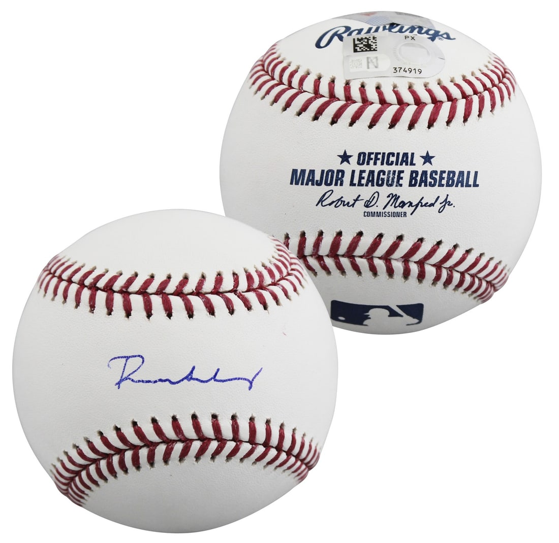 Roman Anthony Signed OML Baseball Fanatics Authenticated Boston Red Sox (1 of 4)