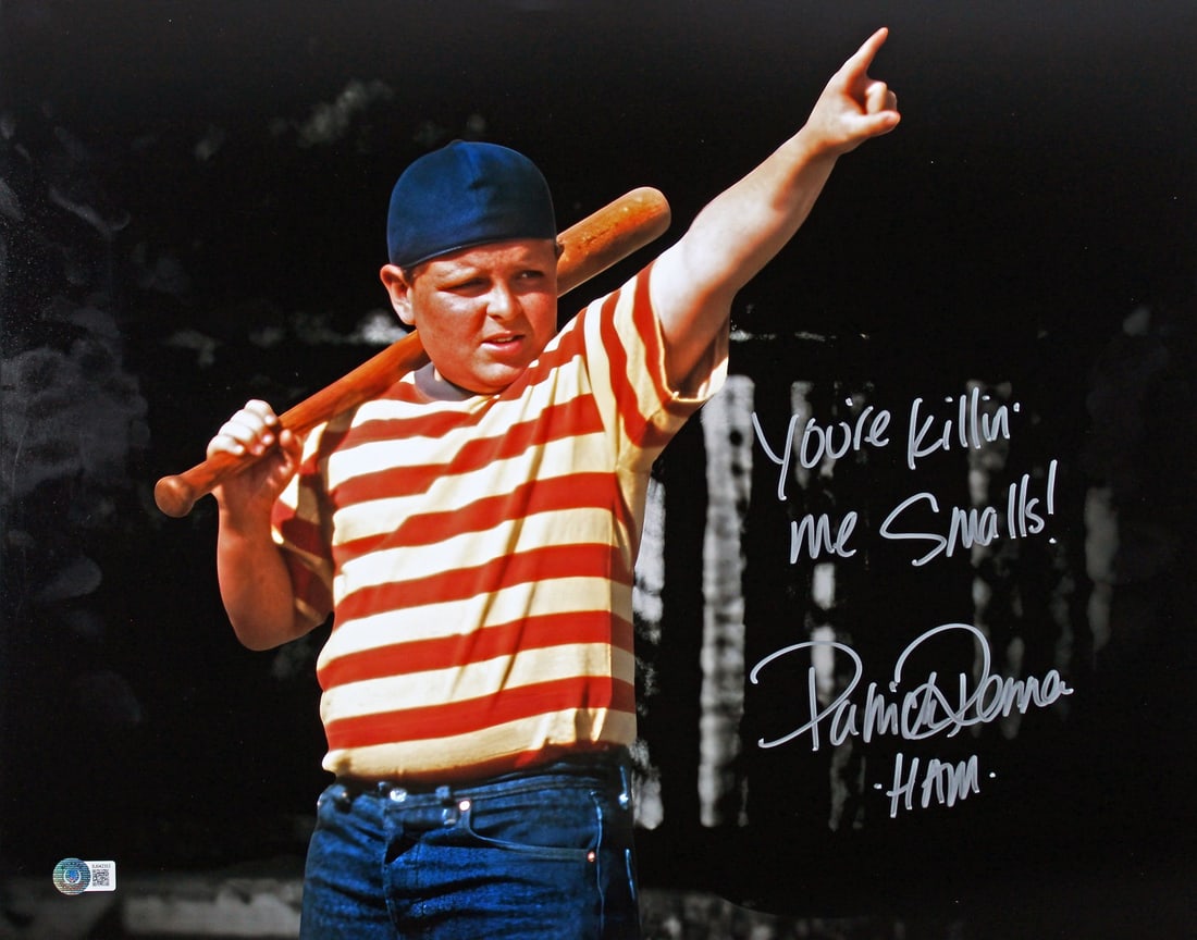 Patrick Renna Signed 16x20 The Sandlot Photo with Inscription BAS (1 of 3)