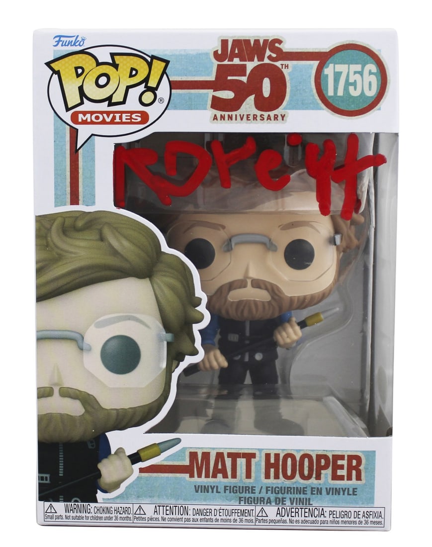 Richard Dreyfuss Autographed Matt Hooper Funko Pop JSA COA from Jaws (1 of 7)