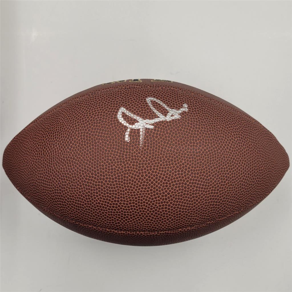 Jerry Jones Signed NFL Football Dallas Cowboys Beckett Authenticated: Jerry Jones Signed NFL Football Dallas Cowboys Beckett Authenticated This is an original Wilson NFL replica football signed by Jerry Jones, the owner of the Dallas Cowboys. The ball features Beckett a