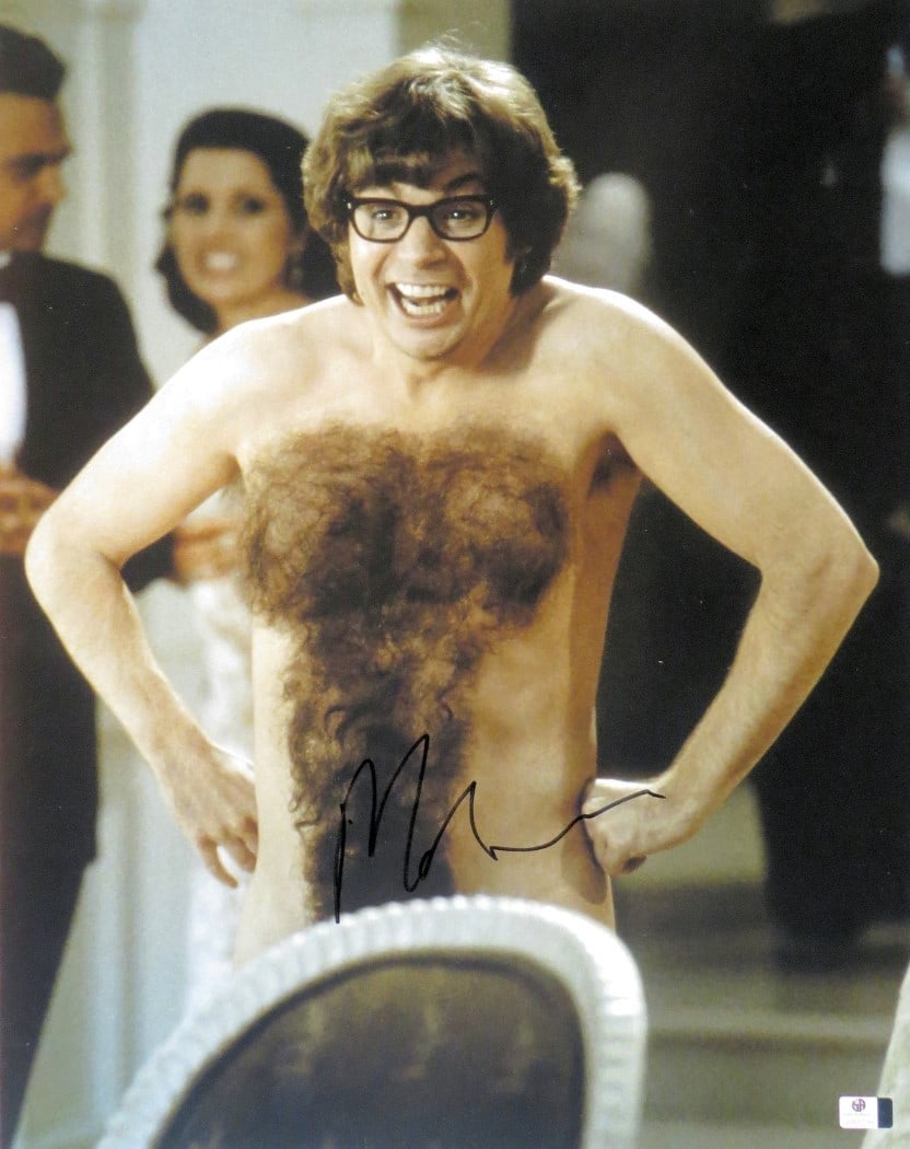 Mike Myers Autographed 16x20 Photo Austin Powers Groovy Baby GAI Certified (1 of 2)