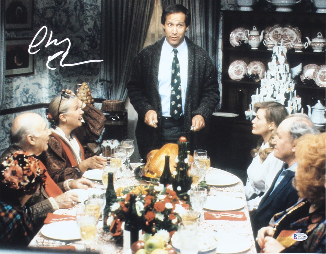Chevy Chase Signed 16x20 Photo National Lampoon Christmas Vacation BAS Authenticated (1 of 5)