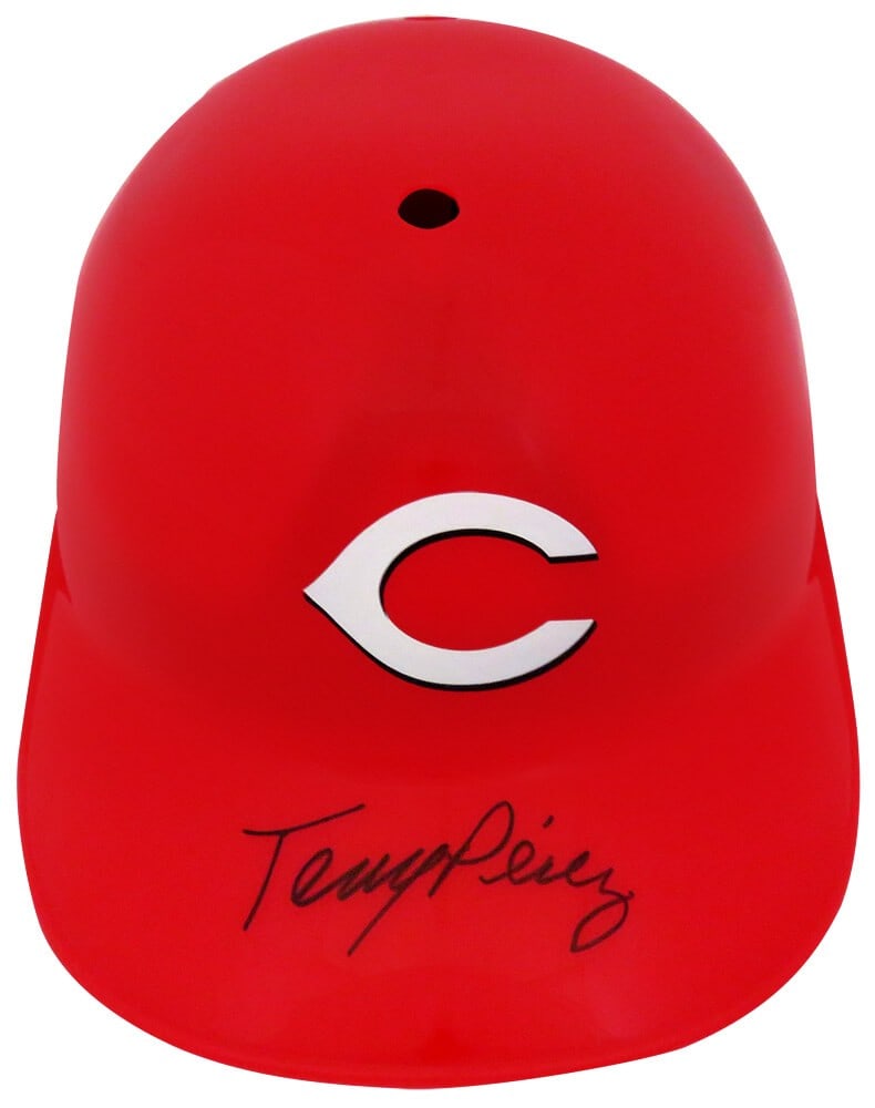 Tony Perez Signed Cincinnati Reds Replica Batting Helmet with COA (1 of 1)