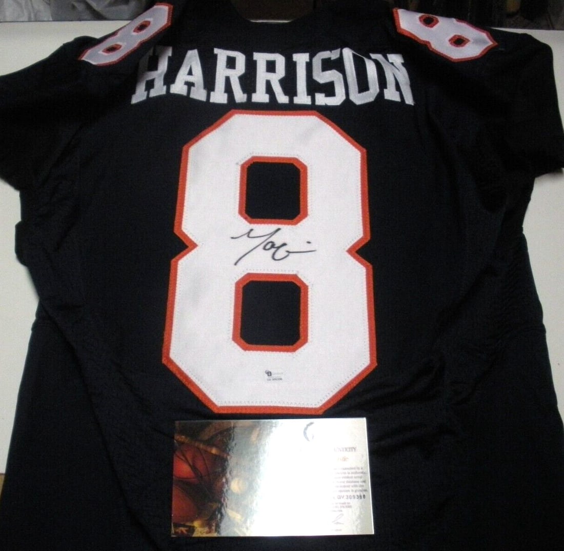 Signed Nike Syracuse Jersey with GAI COA by Marvin Harrison (1 of 2)