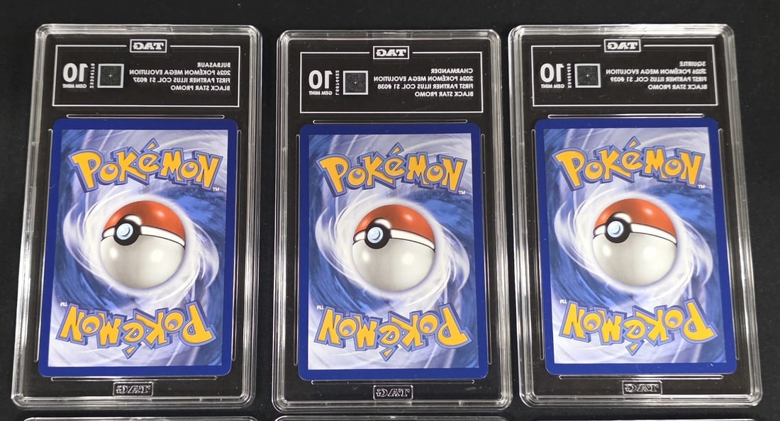 Complete 9 Card First Partner Promo Set TAG 10 Pokemon Starters - 6