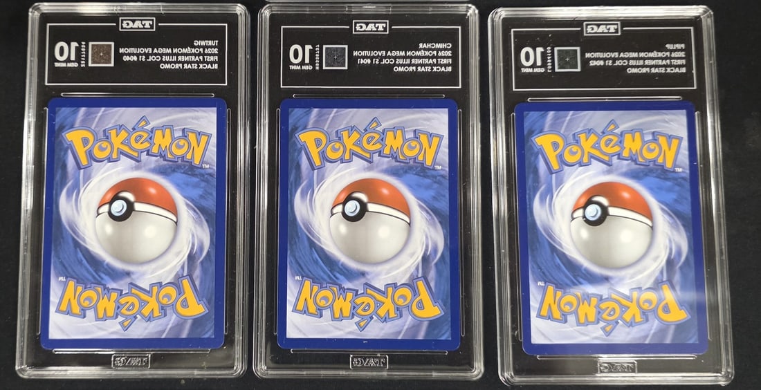 Complete 9 Card First Partner Promo Set TAG 10 Pokemon Starters - 7