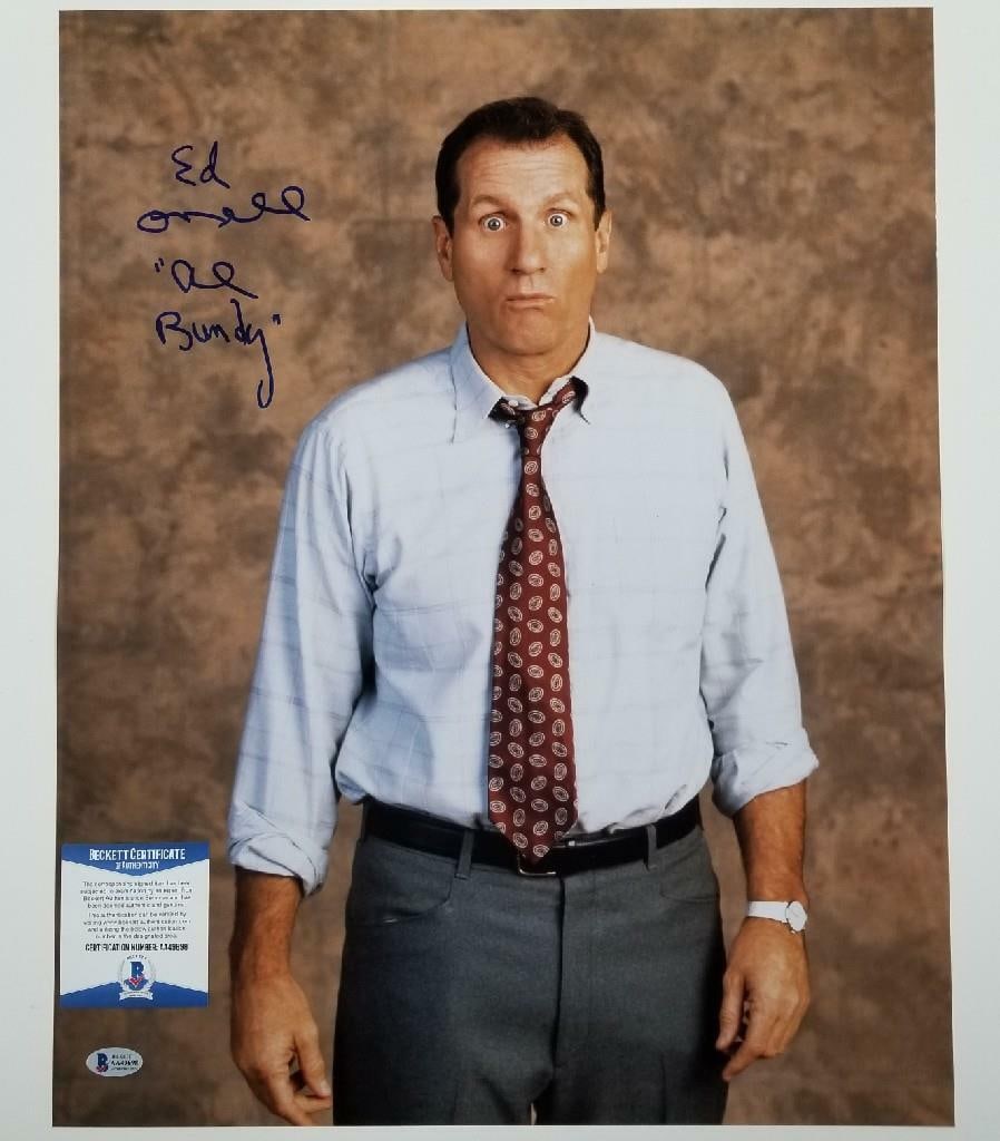 Ed O'Neill Autographed 16x20 Photo as Al Bundy Beckett Authenticated (1 of 1)