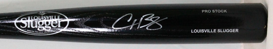 Black Louisville Slugger Baseball Bat Signed by Alex Bregman with Beckett Hologram: Black Louisville Slugger Baseball Bat Signed by Alex Bregman with Beckett Hologram This is a black Louisville Slugger Pro baseball bat signed by Alex Bregman. The bat is an original item and comes fro