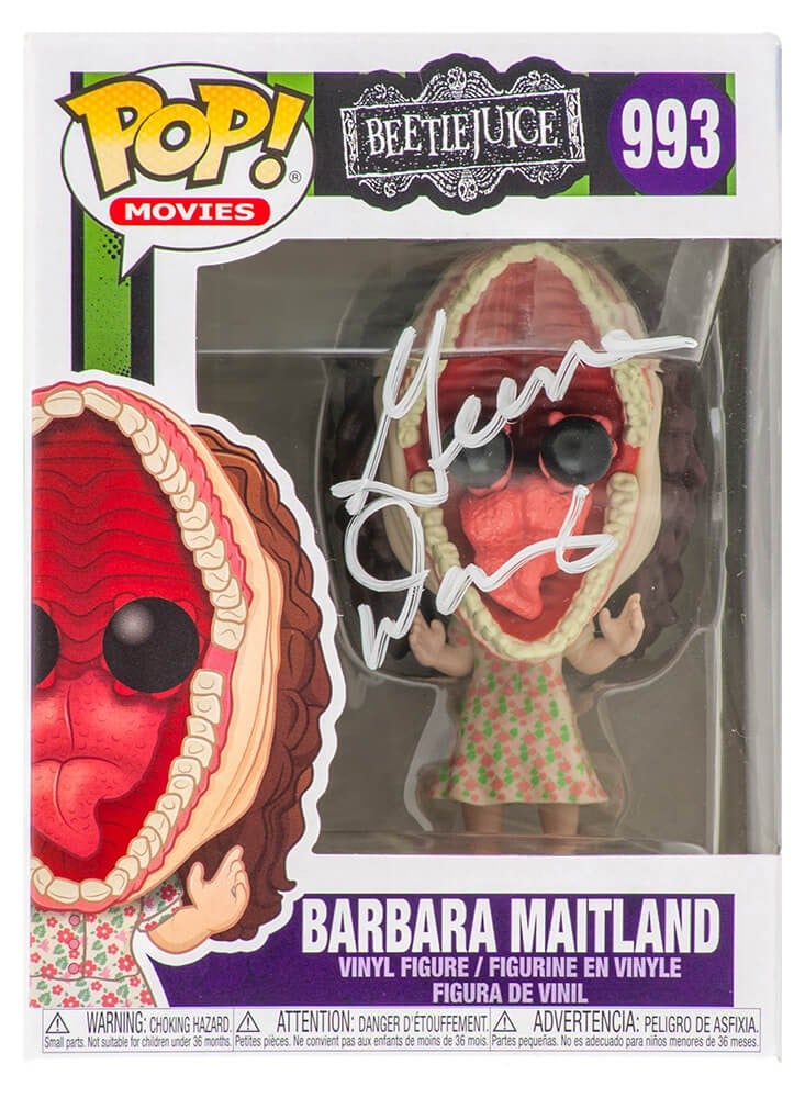 Geena Davis Signed Beetlejuice Funko Pop #993 with COA (1 of 1)